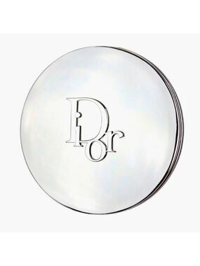 Dior Beauty Silver Double Sided Compact Pocket Mirror Silver New Authentic